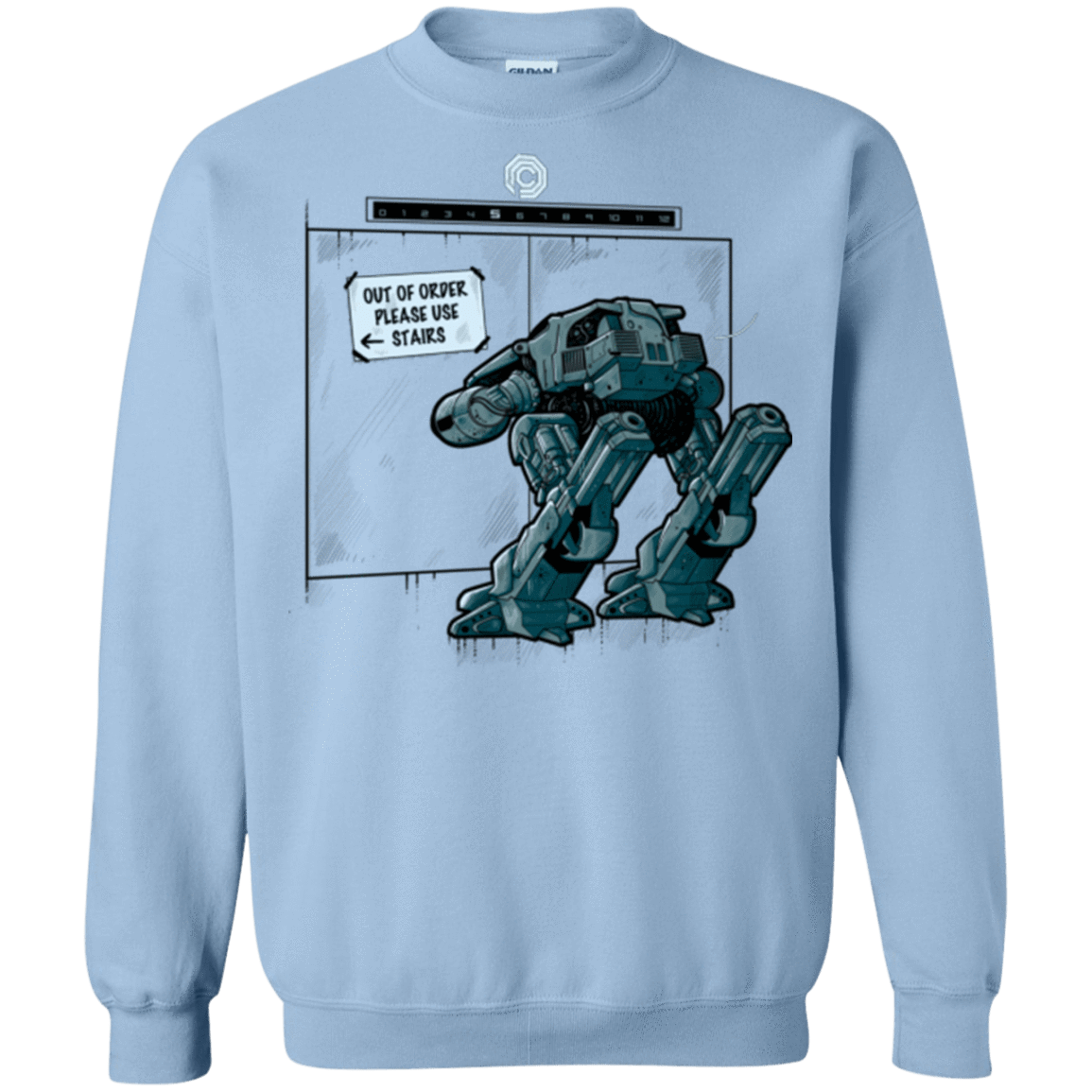Sweatshirts Light Blue / Small NOW WHAT Crewneck Sweatshirt