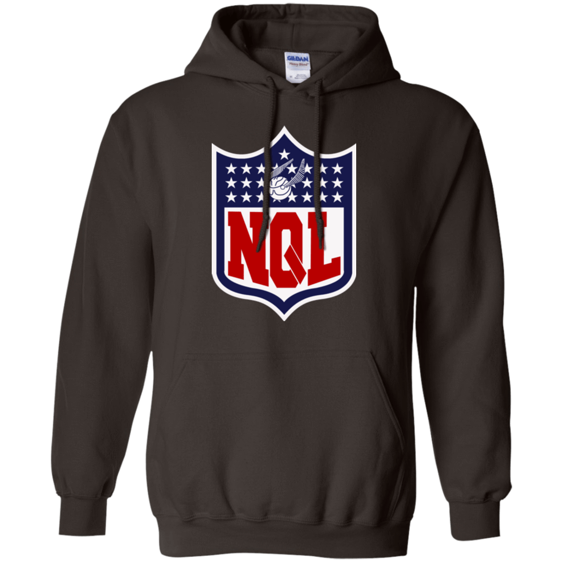 Sweatshirts Dark Chocolate / Small NQL Pullover Hoodie