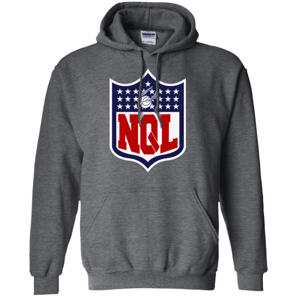 Sweatshirts Dark Heather / Small NQL Pullover Hoodie
