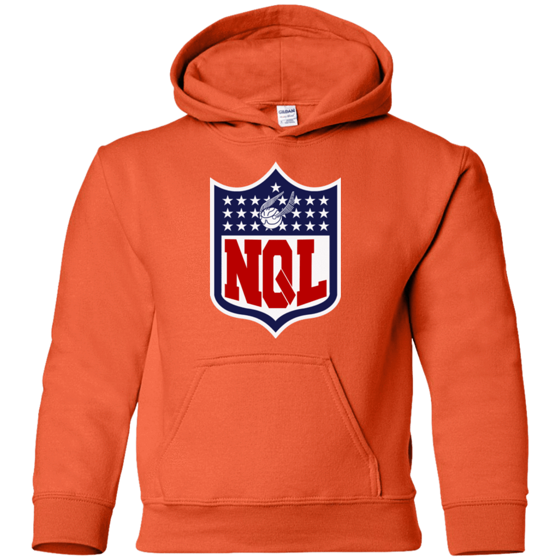Sweatshirts Orange / YS NQL Youth Hoodie