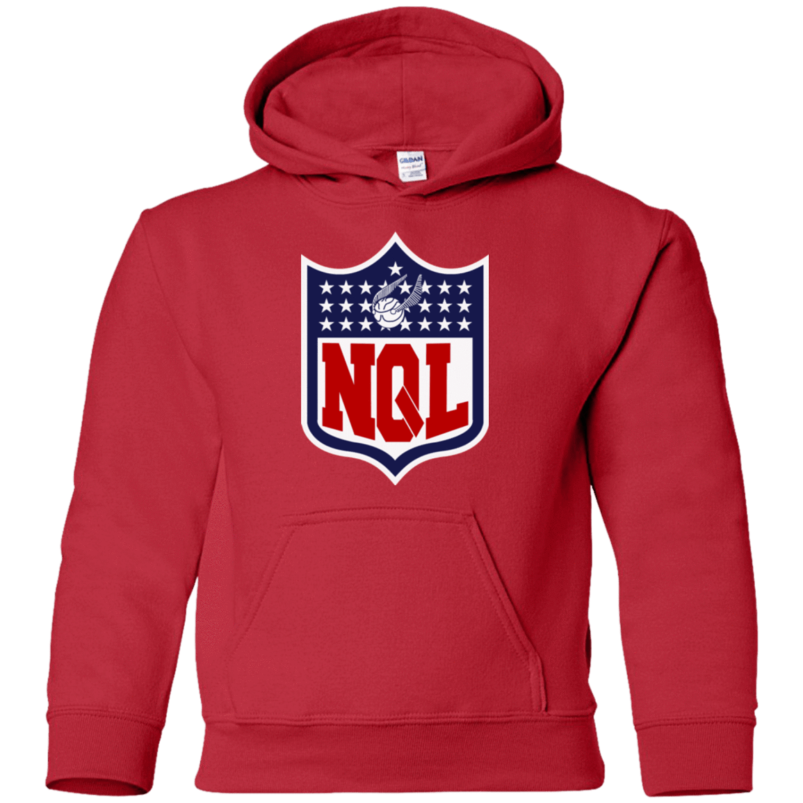 Sweatshirts Red / YS NQL Youth Hoodie