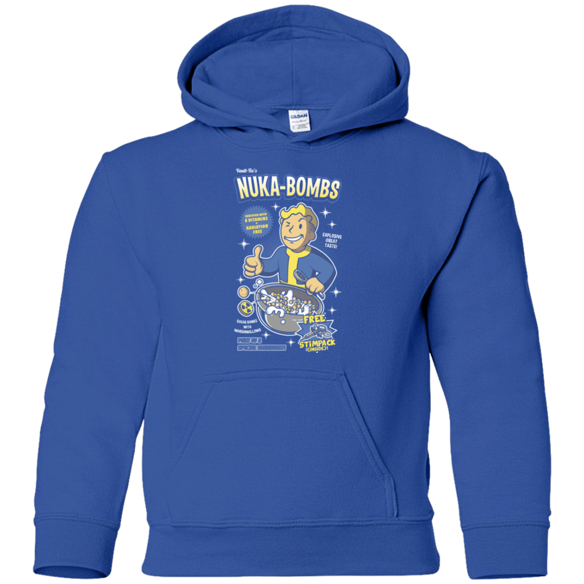 Sweatshirts Royal / YS Nuka Bombs Youth Hoodie