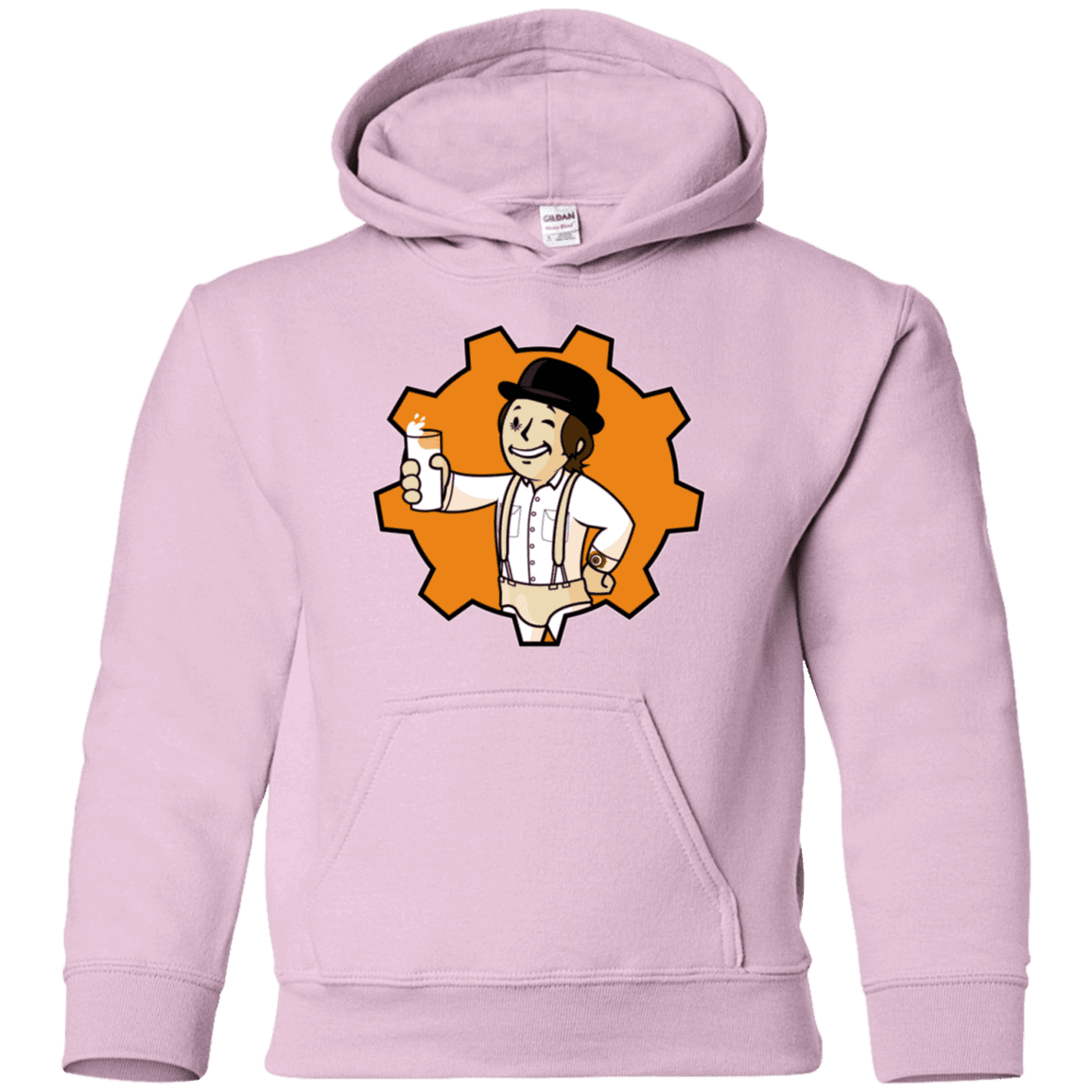 Sweatshirts Light Pink / YS Nuka Milk Youth Hoodie