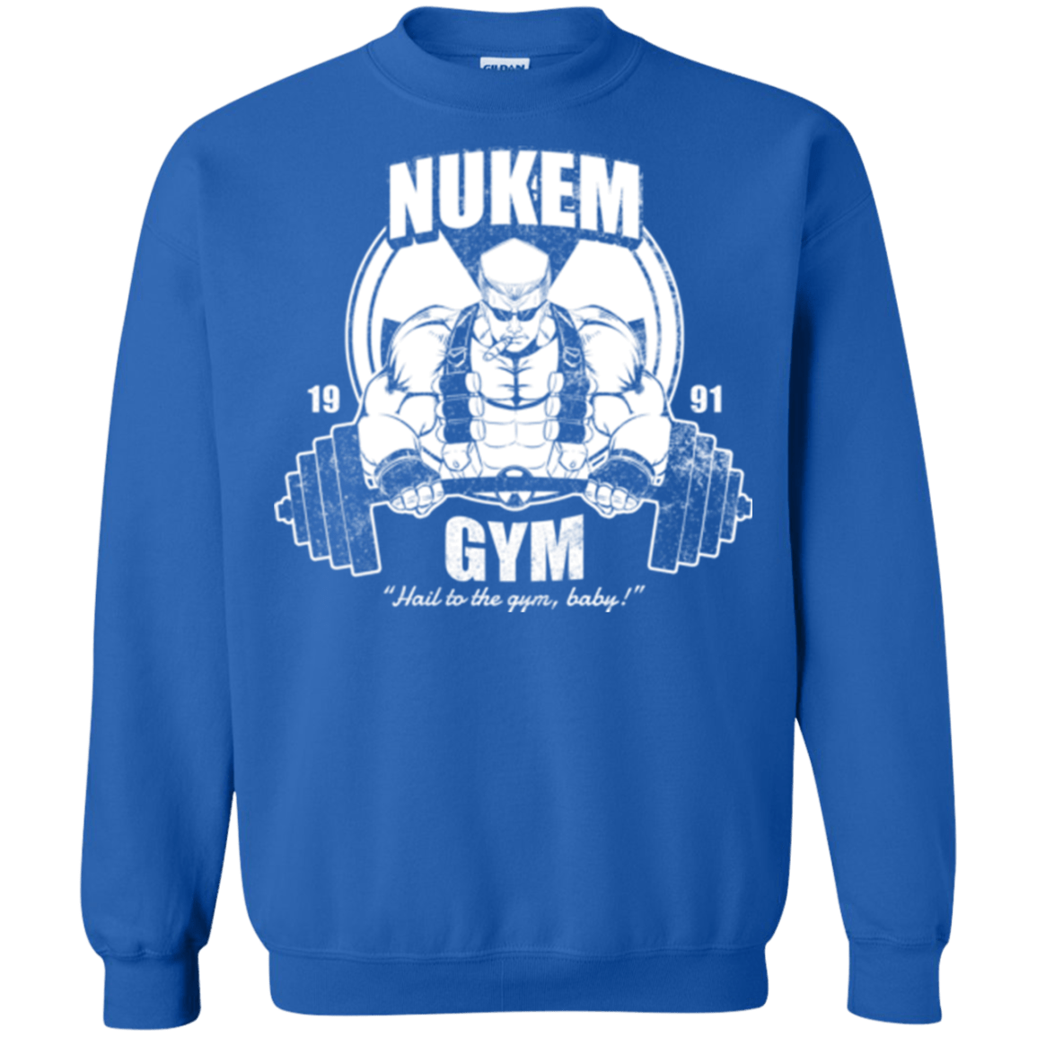 Sweatshirts Royal / Small Nukem Gym Crewneck Sweatshirt
