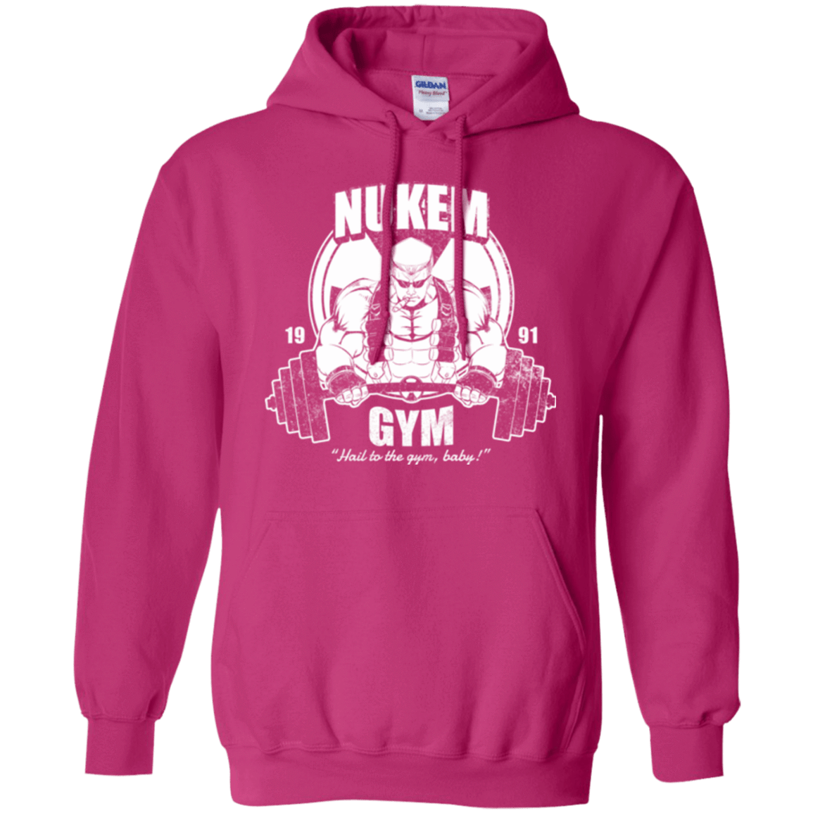 Sweatshirts Heliconia / Small Nukem Gym Pullover Hoodie