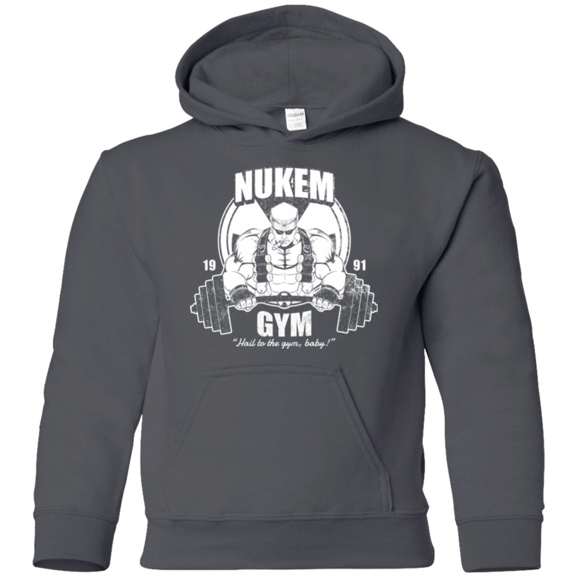 Sweatshirts Charcoal / YS Nukem Gym Youth Hoodie