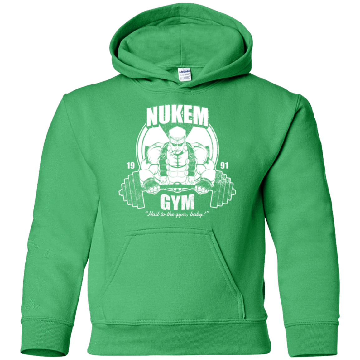 Sweatshirts Irish Green / YS Nukem Gym Youth Hoodie