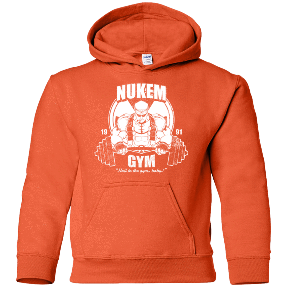 Sweatshirts Orange / YS Nukem Gym Youth Hoodie