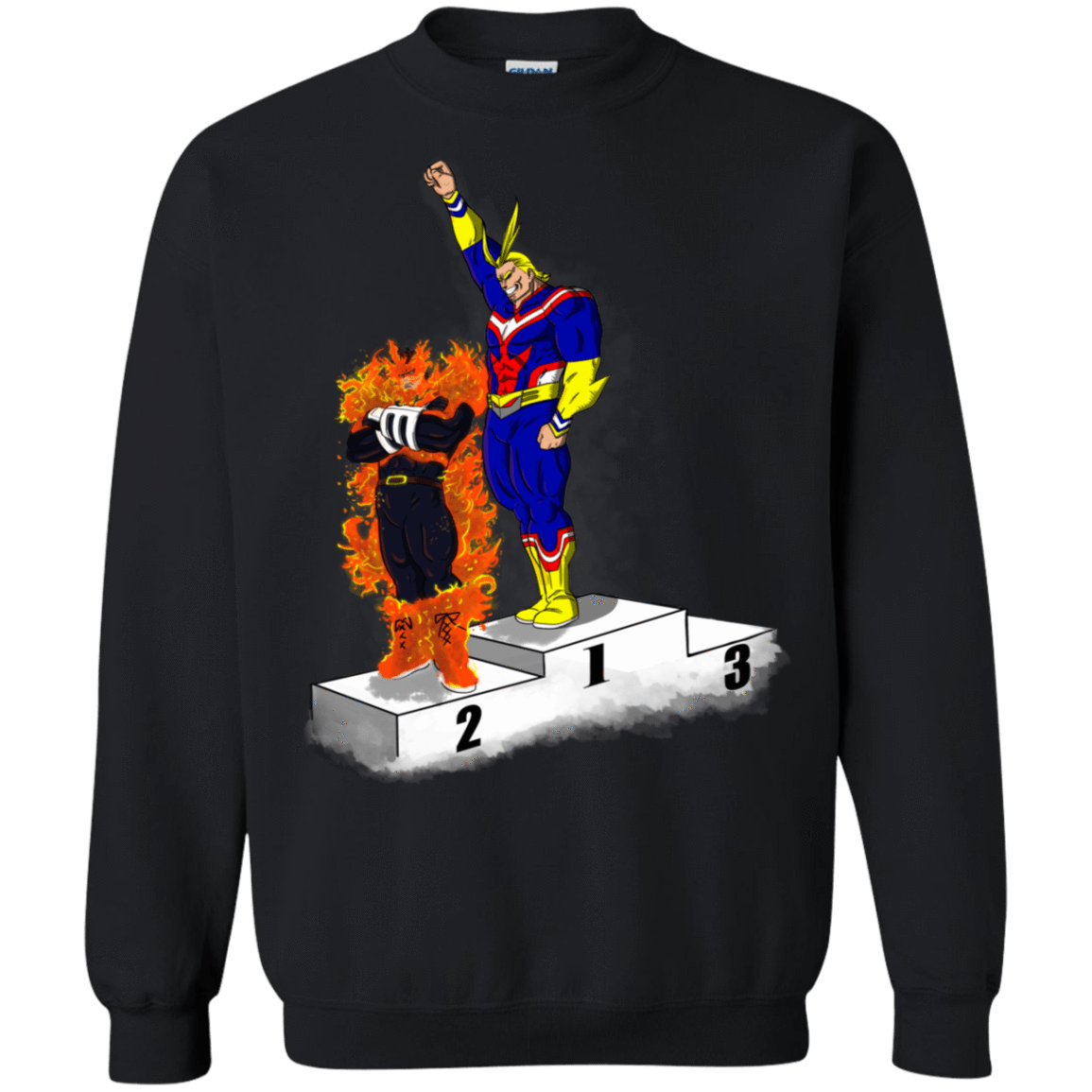 Sweatshirts Black / S Number One Crewneck Sweatshirt