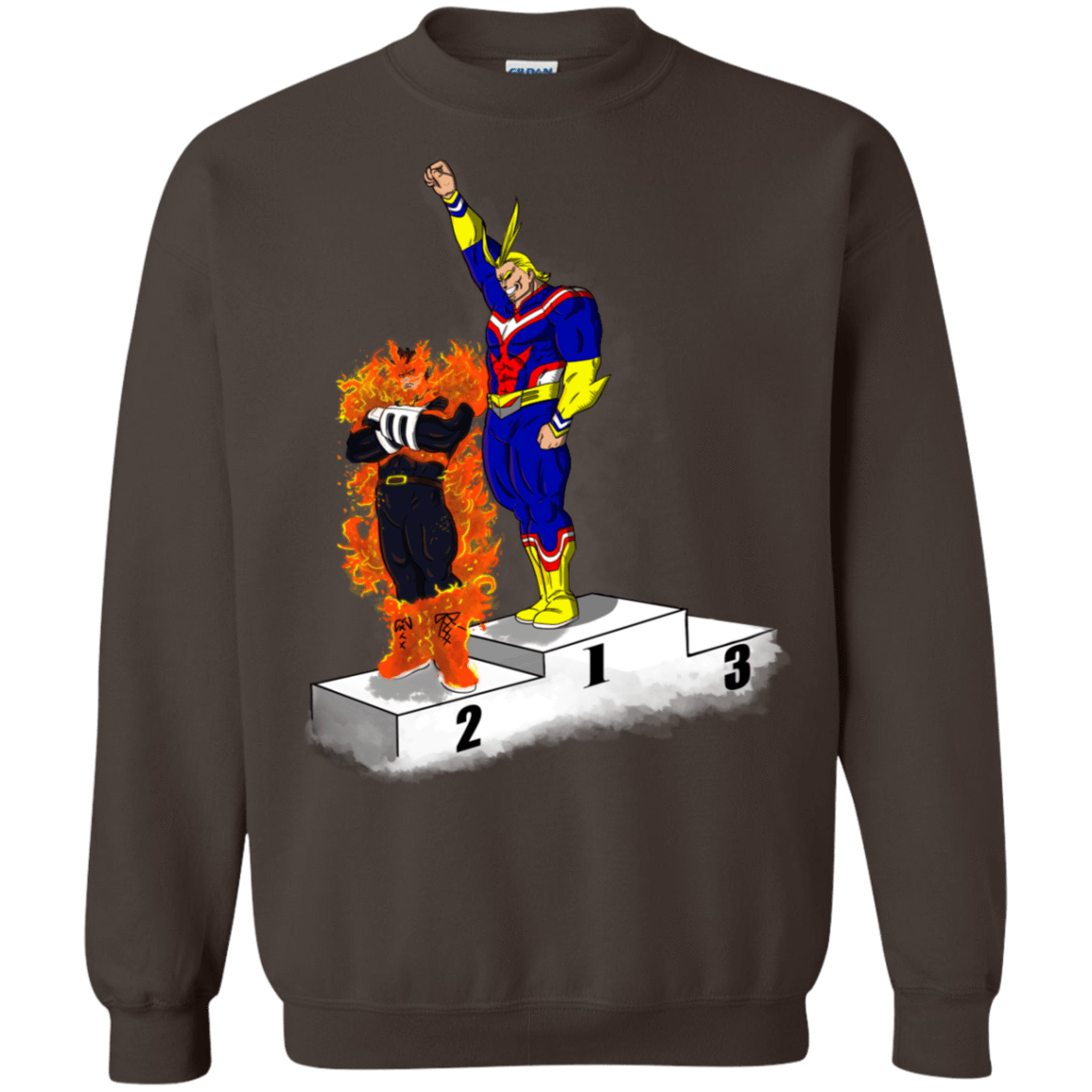 Sweatshirts Dark Chocolate / S Number One Crewneck Sweatshirt