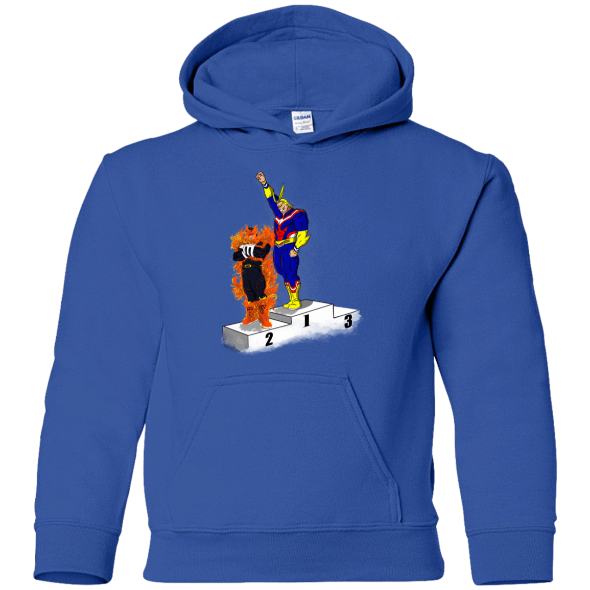 Sweatshirts Royal / YS Number One Youth Hoodie