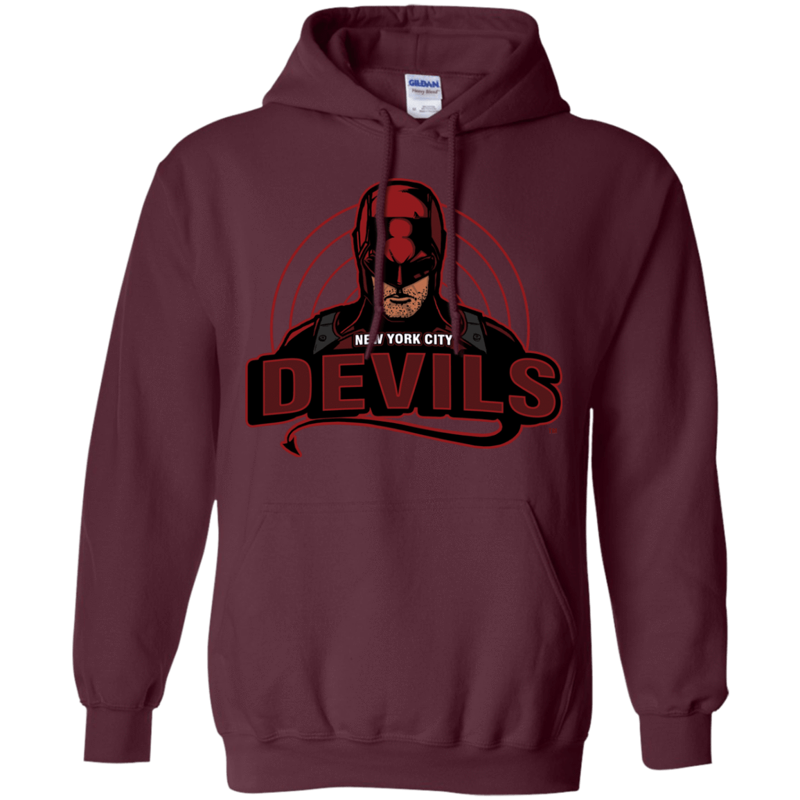 Sweatshirts Maroon / S NYC Devils Pullover Hoodie