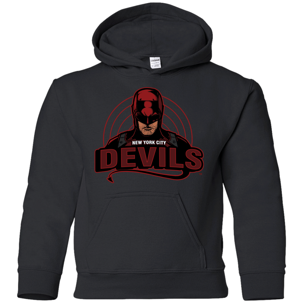 Sweatshirts Black / YS NYC Devils Youth Hoodie