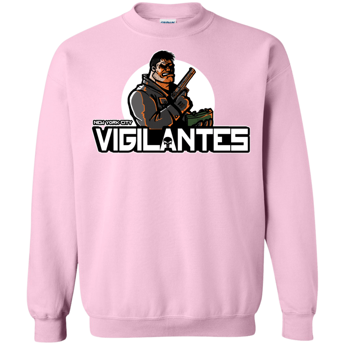 Sweatshirts Light Pink / Small NYC Vigilantes Crewneck Sweatshirt