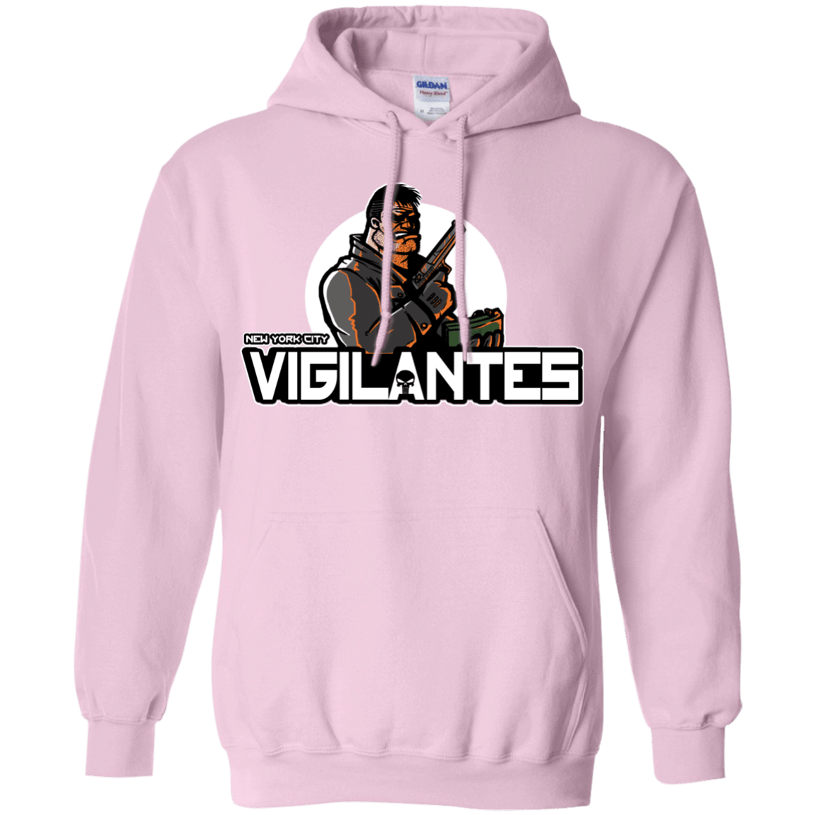 Sweatshirts Light Pink / Small NYC Vigilantes Pullover Hoodie