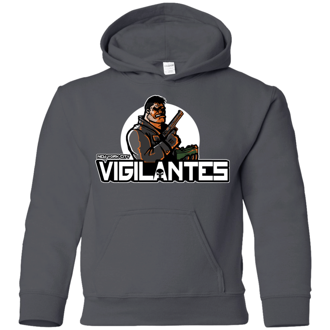 Sweatshirts Charcoal / YS NYC Vigilantes Youth Hoodie
