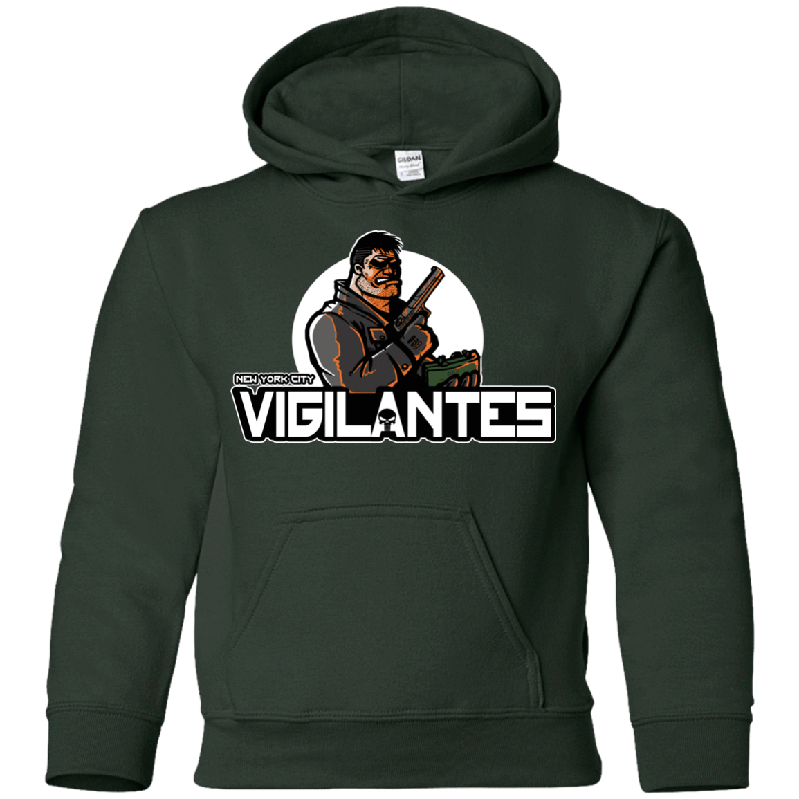 Sweatshirts Forest Green / YS NYC Vigilantes Youth Hoodie