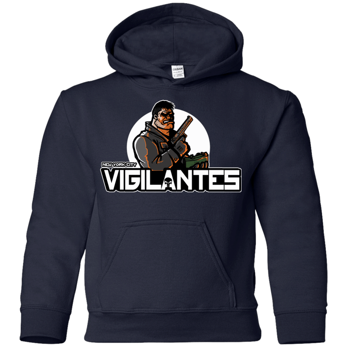 Sweatshirts Navy / YS NYC Vigilantes Youth Hoodie