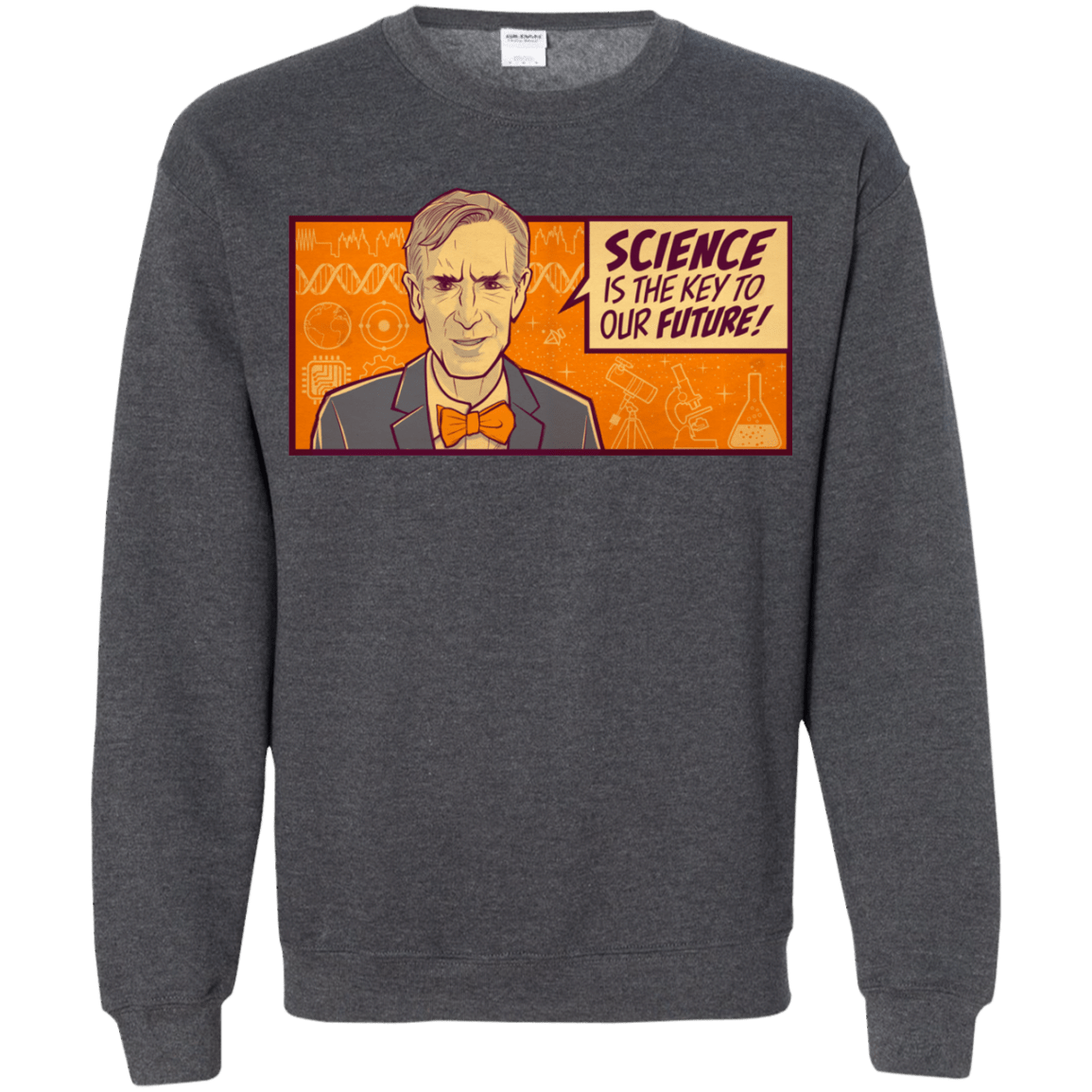 Sweatshirts Dark Heather / S NYE key future Crewneck Sweatshirt