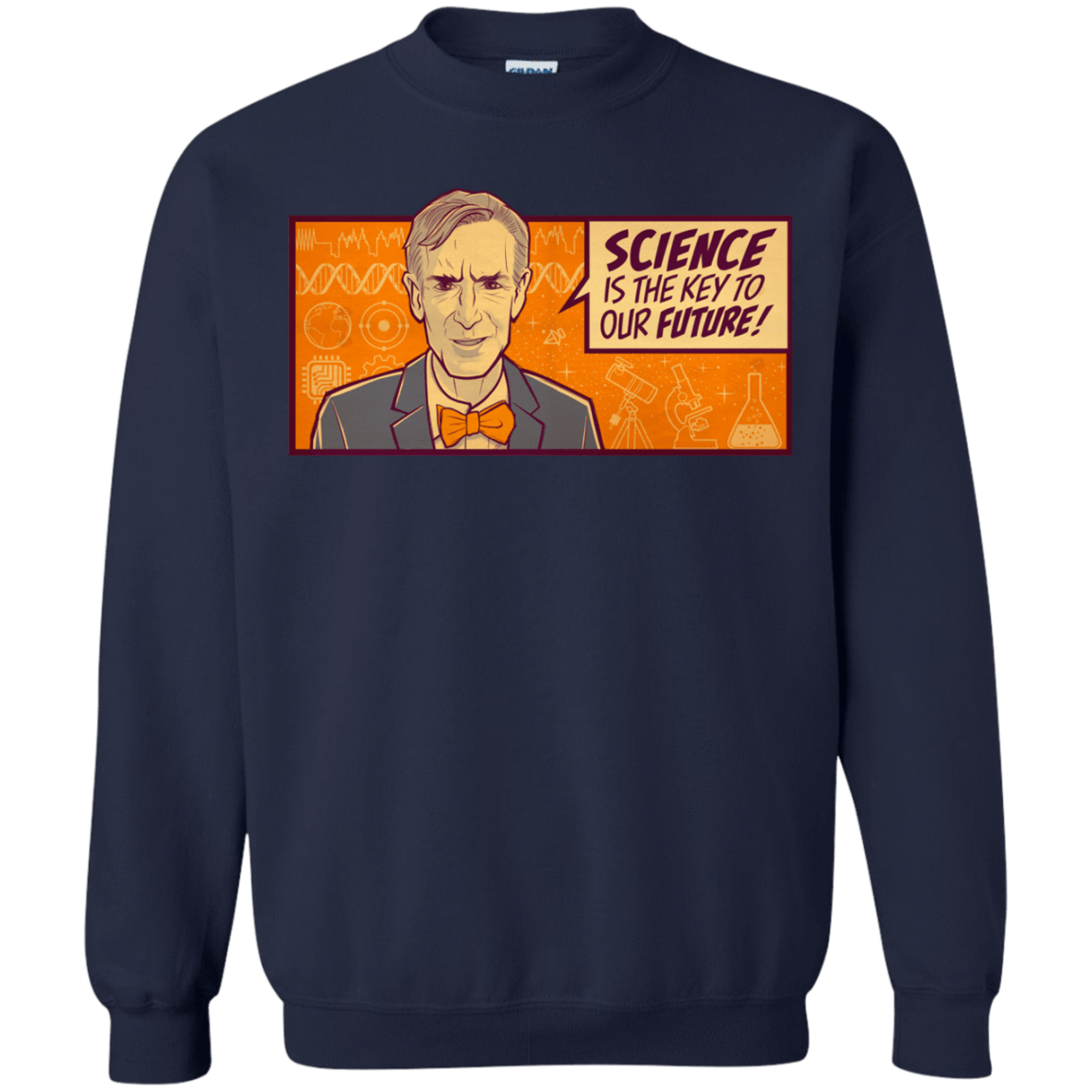 Sweatshirts Navy / S NYE key future Crewneck Sweatshirt