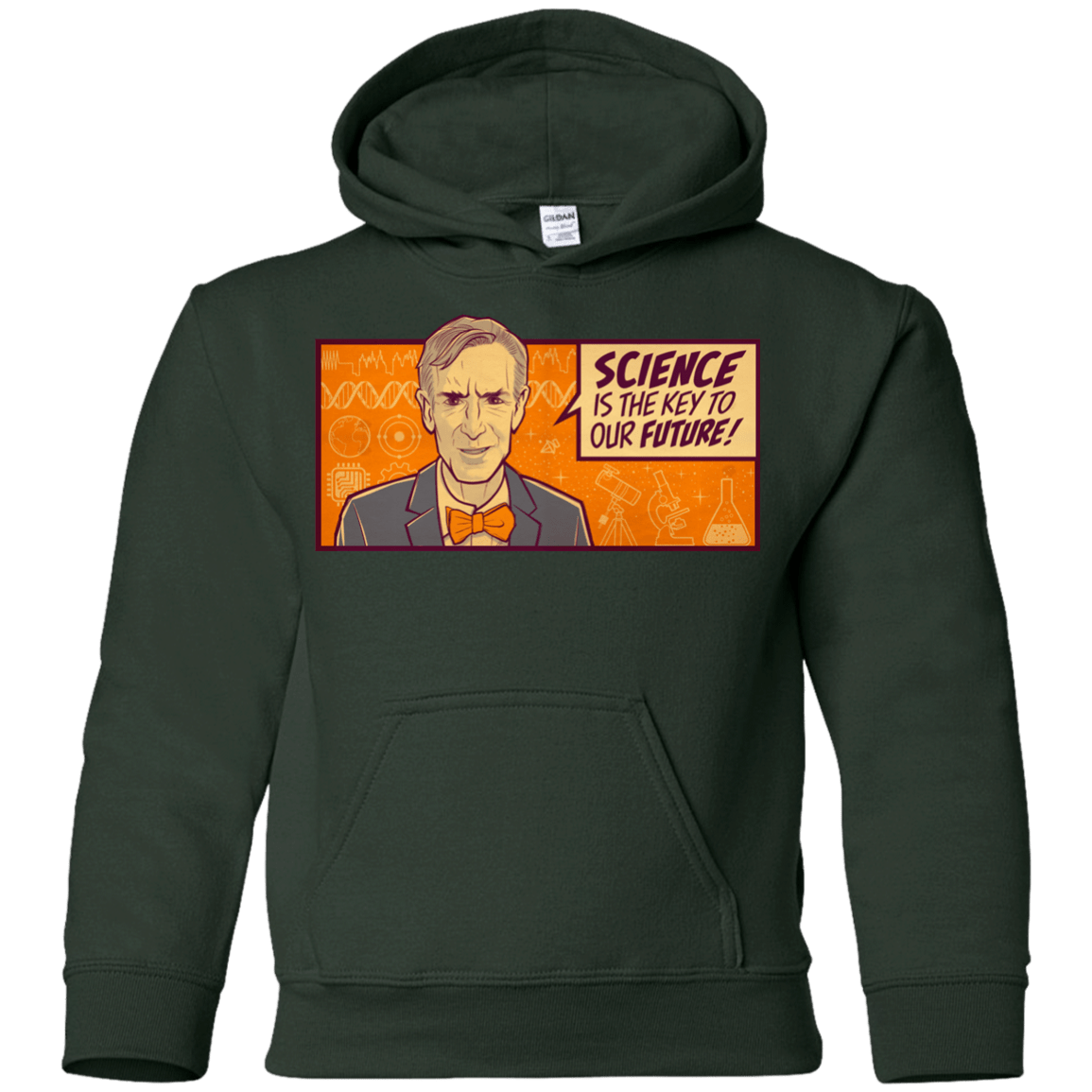 Sweatshirts Forest Green / YS NYE key future Youth Hoodie