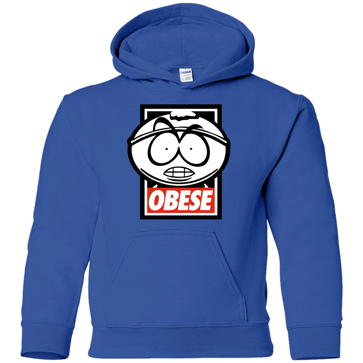 Sweatshirts Royal / YS Obese Youth Hoodie