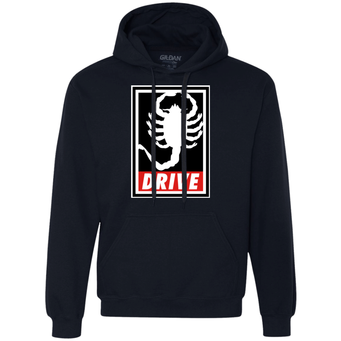 Sweatshirts Navy / Small Obey and drive Premium Fleece Hoodie