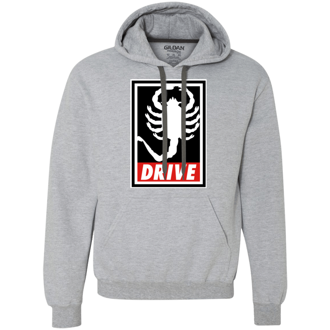 Sweatshirts Sport Grey / Small Obey and drive Premium Fleece Hoodie