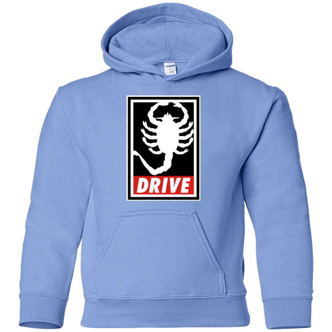 Sweatshirts Carolina Blue / YS Obey and drive Youth Hoodie