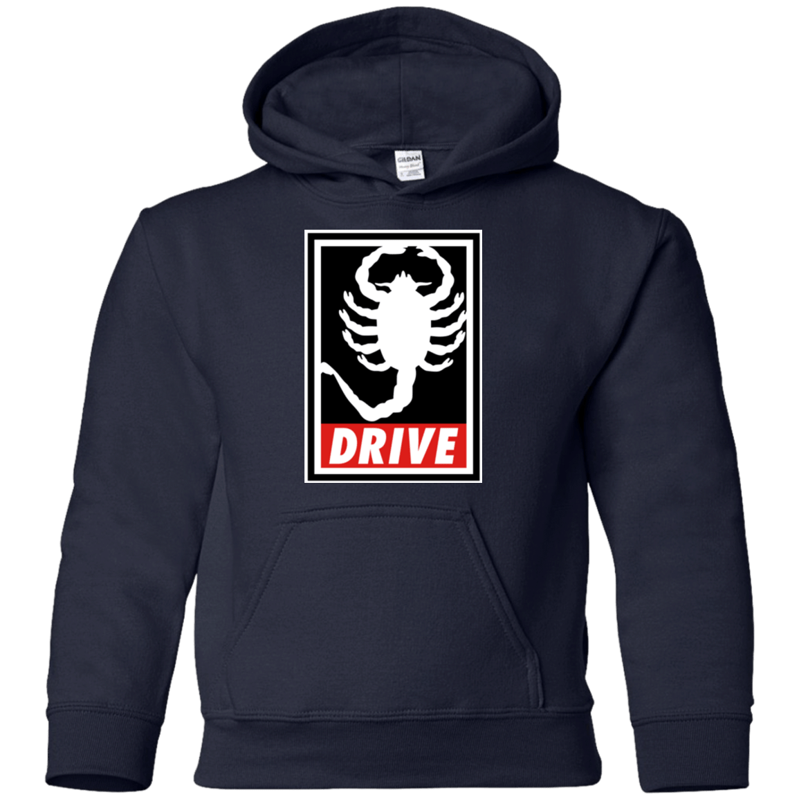 Sweatshirts Navy / YS Obey and drive Youth Hoodie