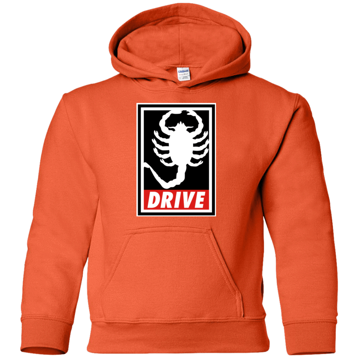 Sweatshirts Orange / YS Obey and drive Youth Hoodie