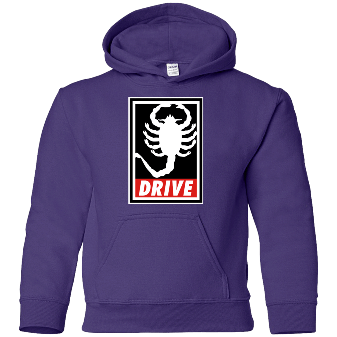 Sweatshirts Purple / YS Obey and drive Youth Hoodie