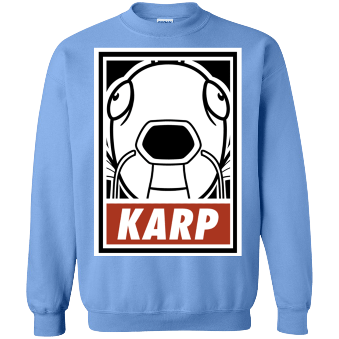 Sweatshirts Carolina Blue / Small Obey Karp Crewneck Sweatshirt