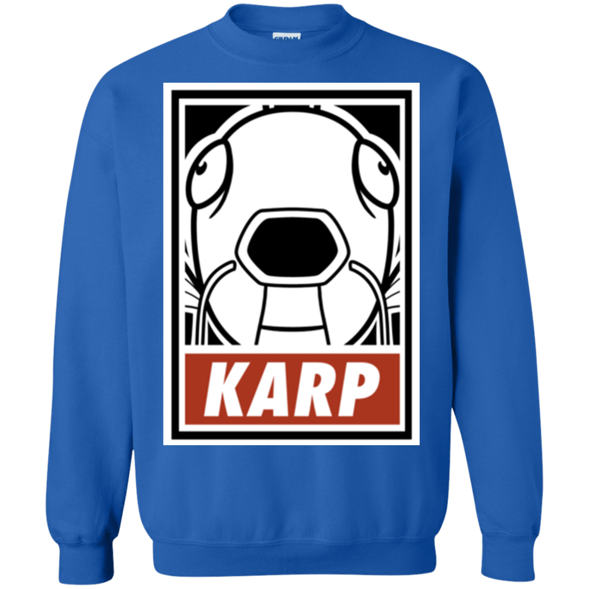 Sweatshirts Royal / Small Obey Karp Crewneck Sweatshirt