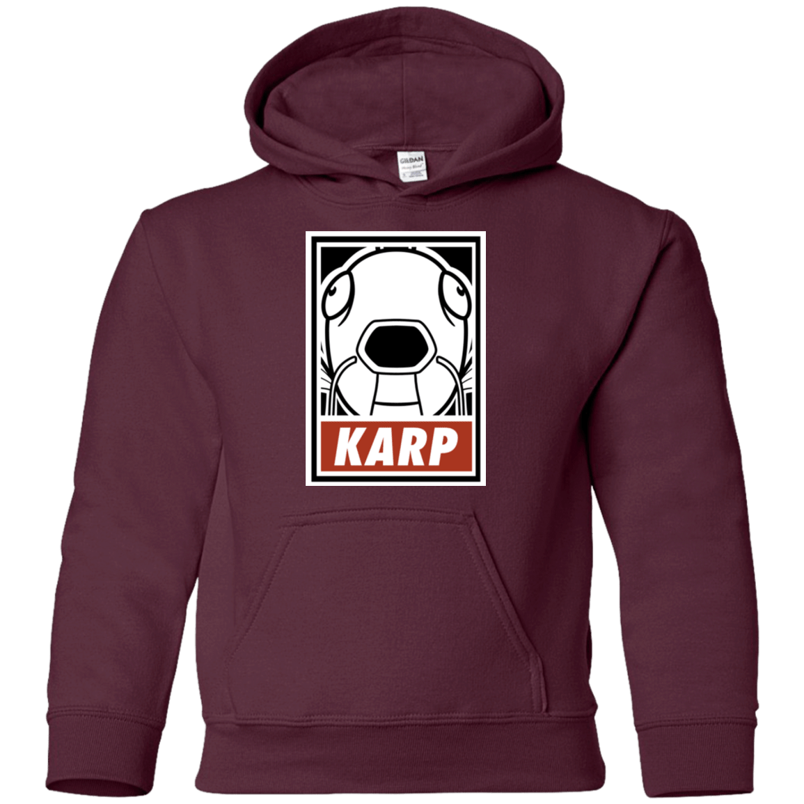 Sweatshirts Maroon / YS Obey Karp Youth Hoodie