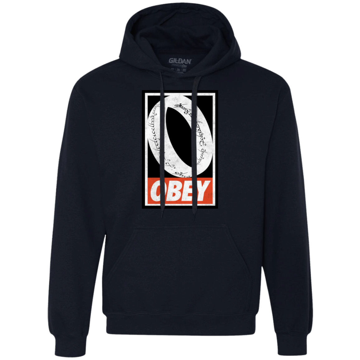 Sweatshirts Navy / S Obey One Ring Premium Fleece Hoodie