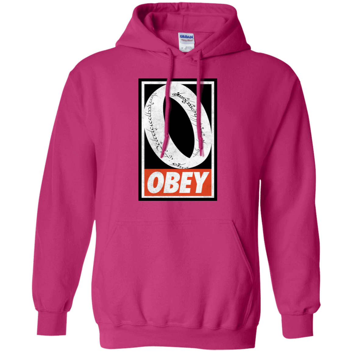 Sweatshirts Heliconia / S Obey One Ring Pullover Hoodie