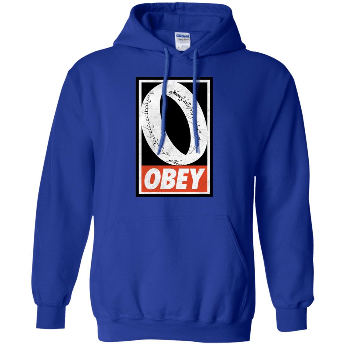 Sweatshirts Royal / S Obey One Ring Pullover Hoodie