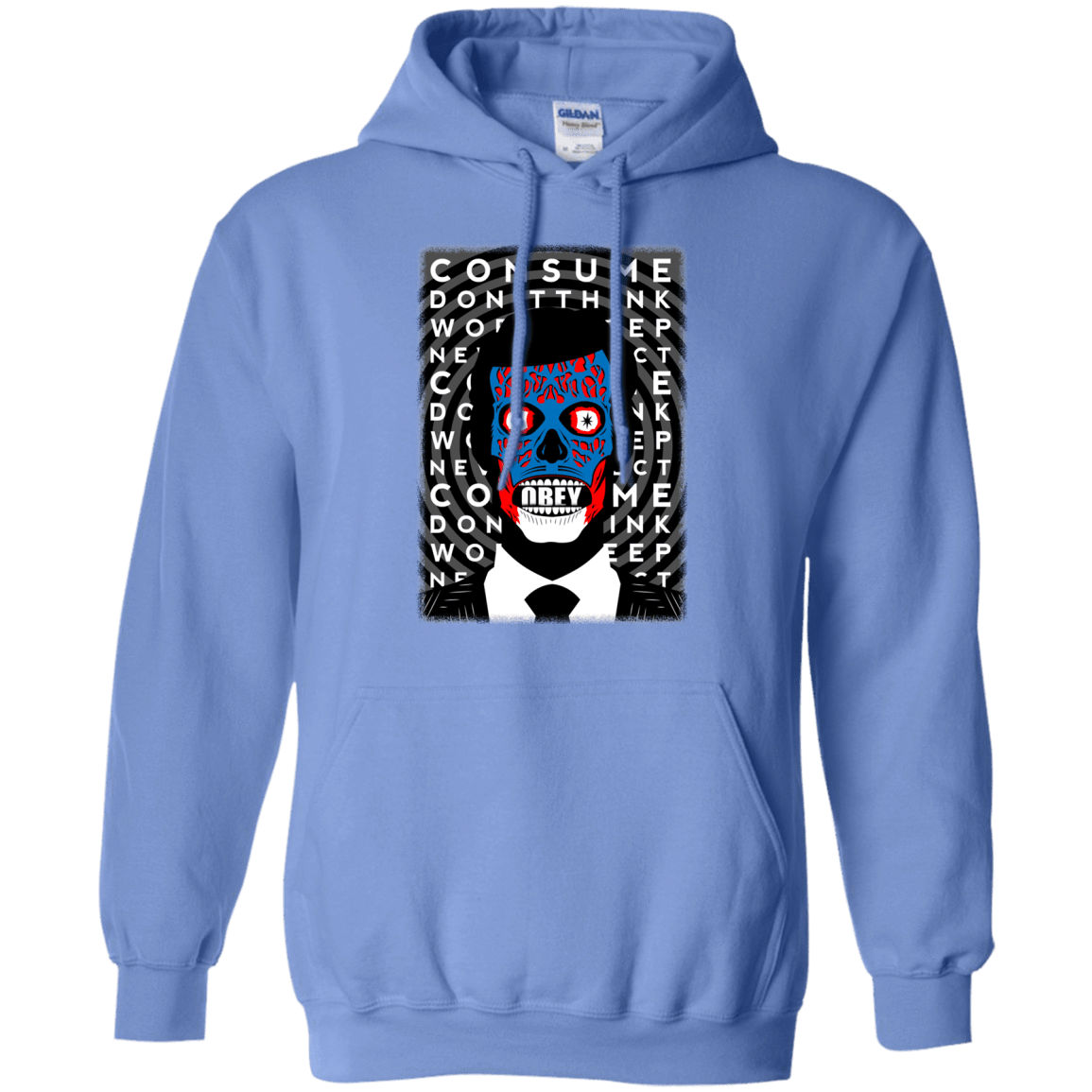 Sweatshirts Carolina Blue / Small OBEY Pullover Hoodie