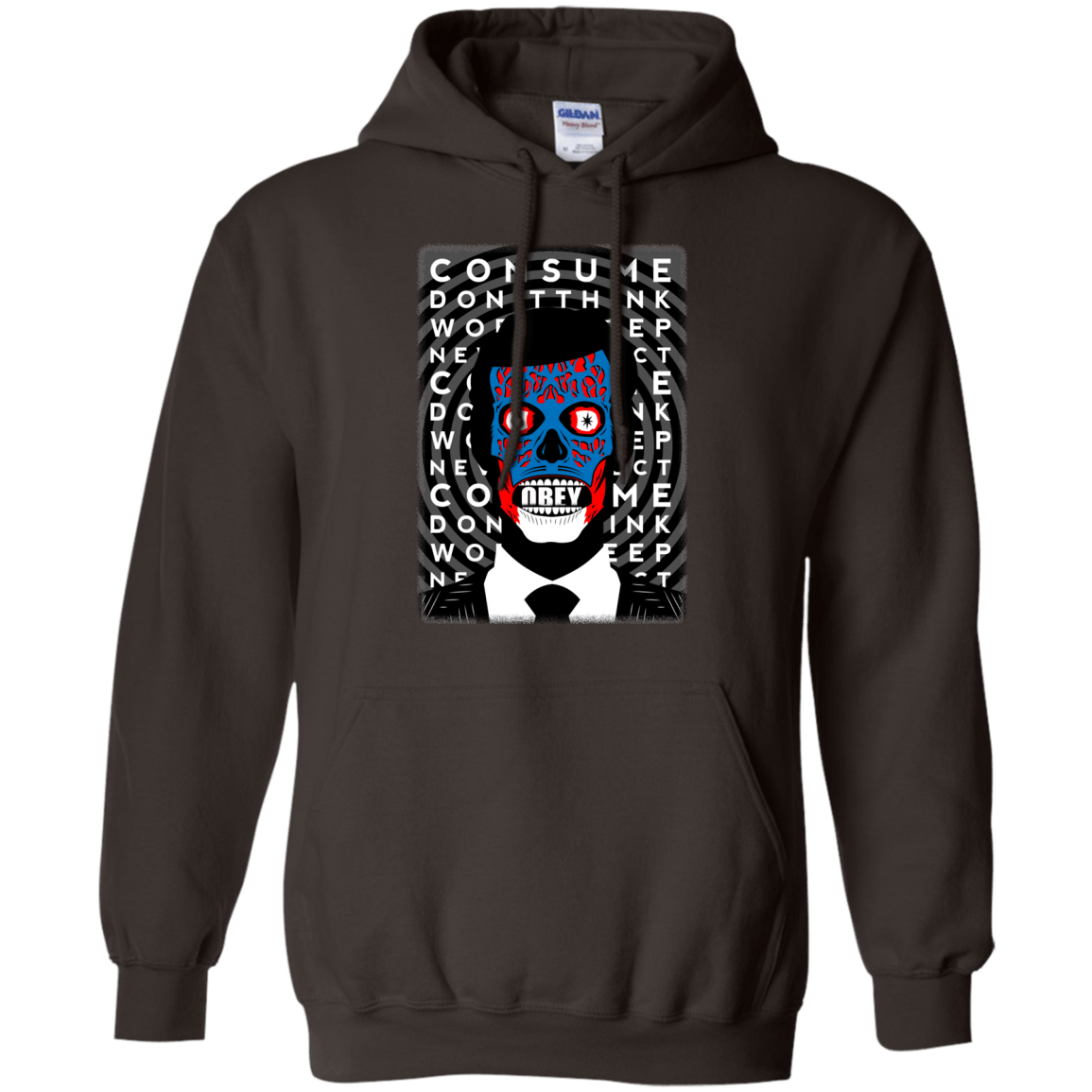 Sweatshirts Dark Chocolate / Small OBEY Pullover Hoodie