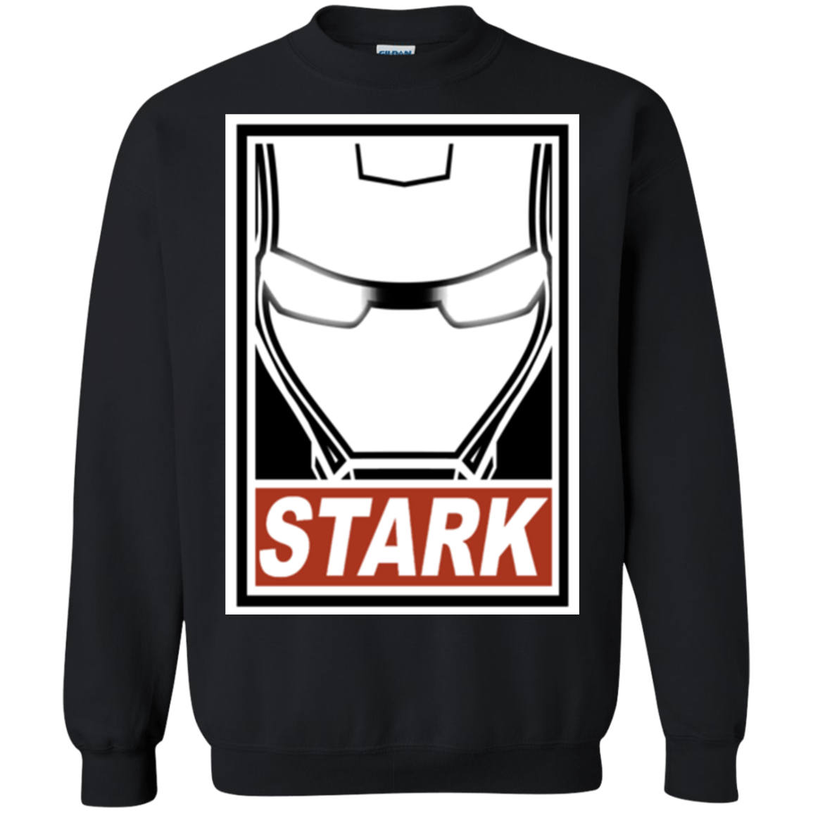 Sweatshirts Black / Small Obey Stark Crewneck Sweatshirt