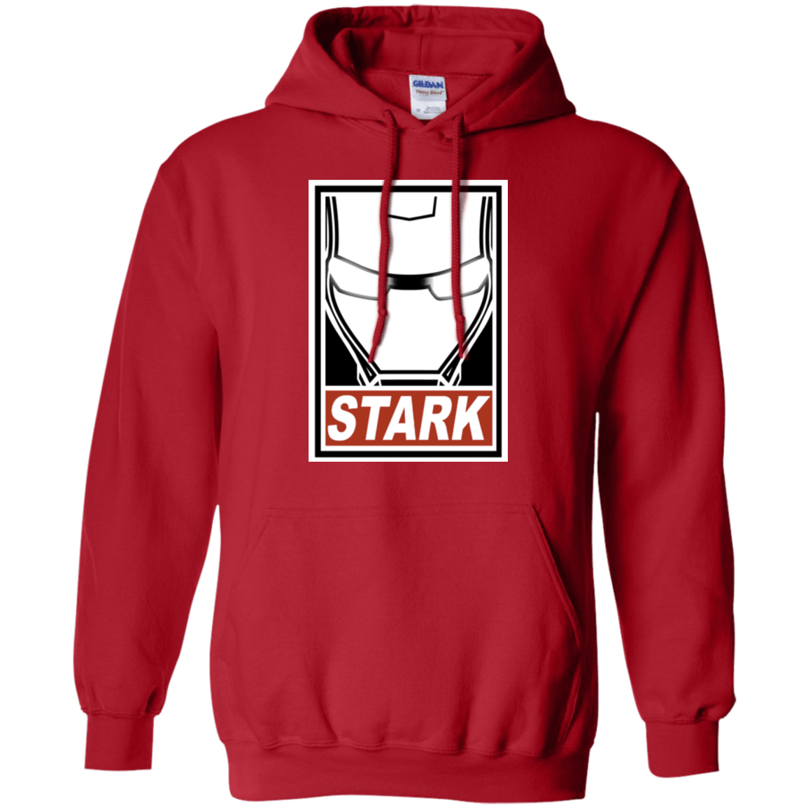 Sweatshirts Red / Small Obey Stark Pullover Hoodie