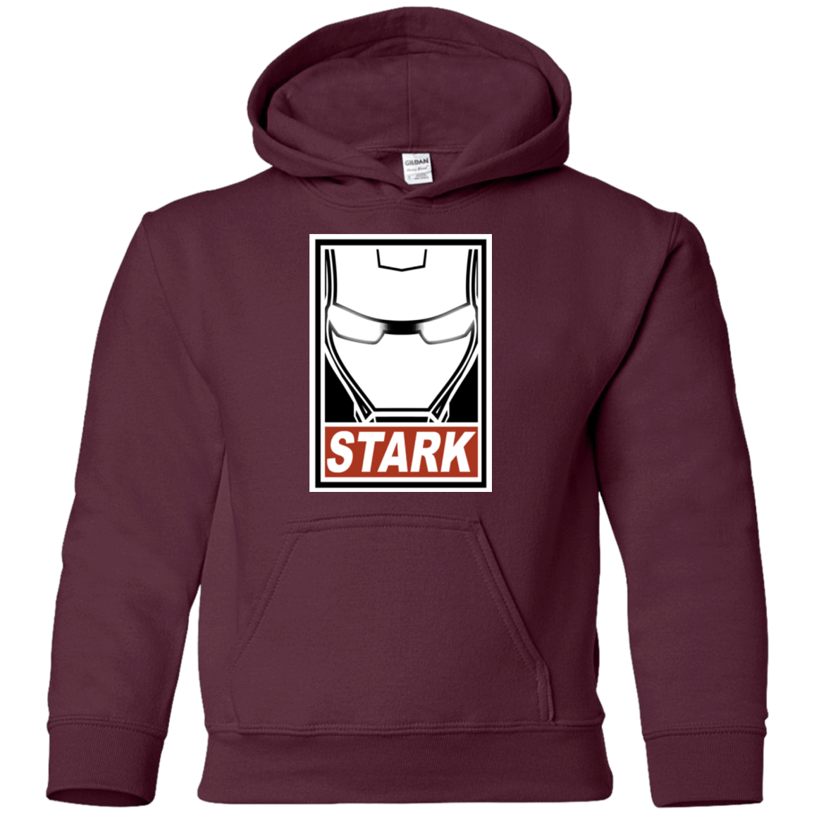 Sweatshirts Maroon / YS Obey Stark Youth Hoodie