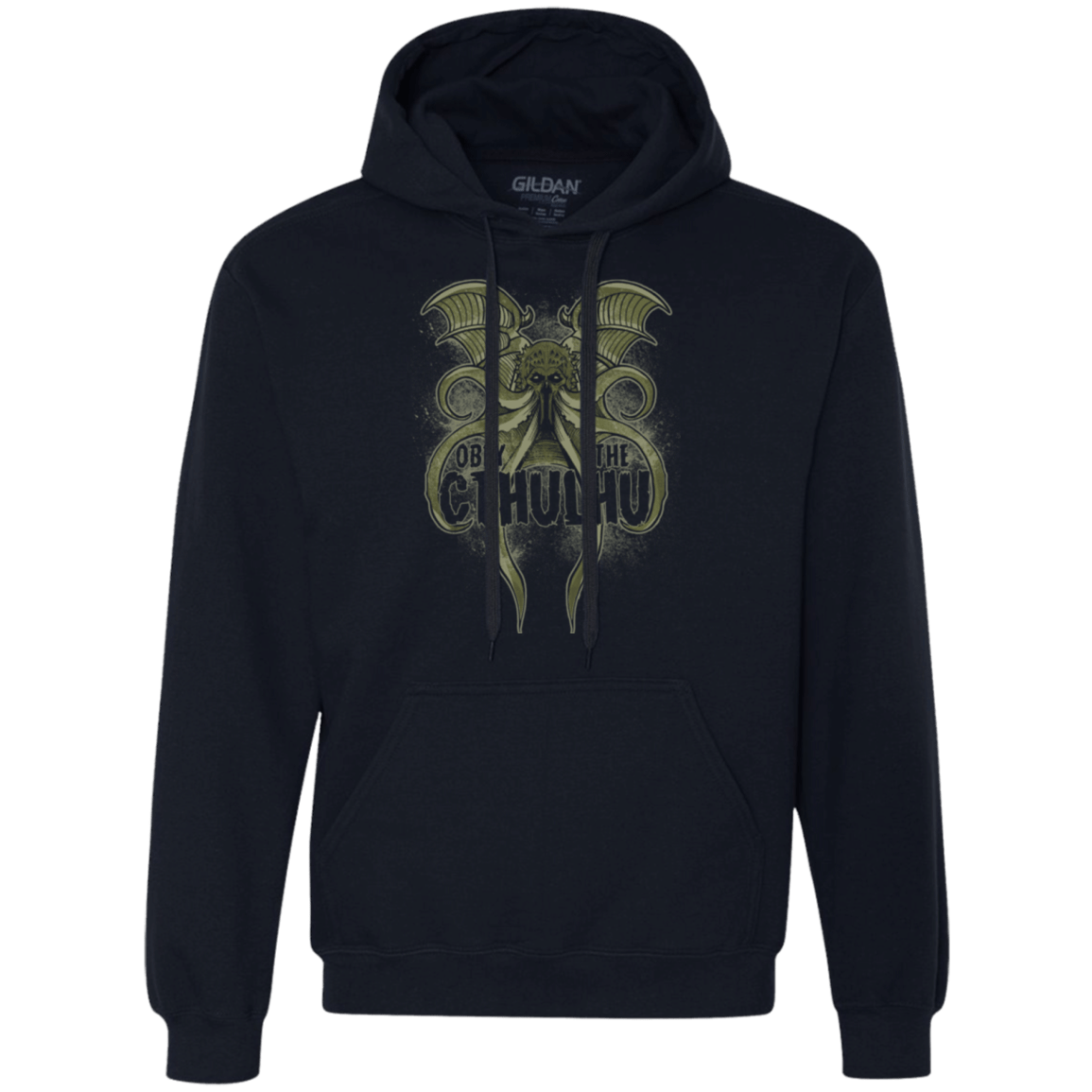 Sweatshirts Navy / Small Obey the Cthulhu Premium Fleece Hoodie