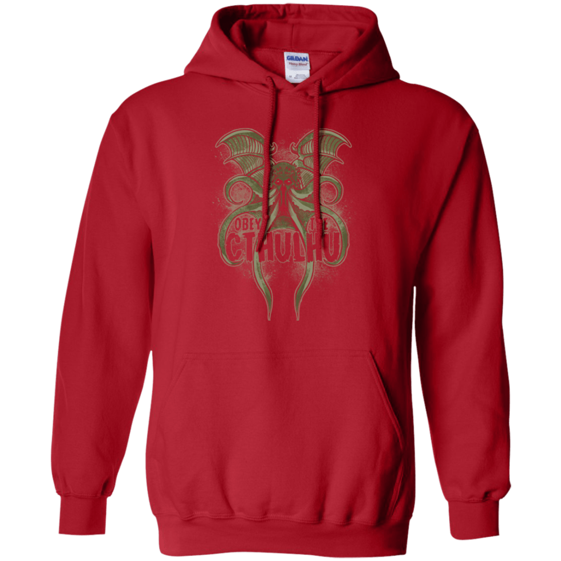 Sweatshirts Red / Small Obey the Cthulhu Pullover Hoodie