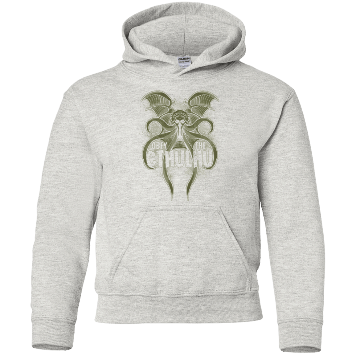 Sweatshirts Ash / YS Obey the Cthulhu Youth Hoodie