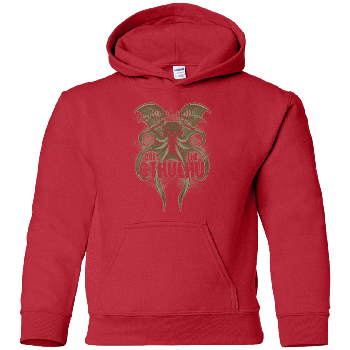 Sweatshirts Red / YS Obey the Cthulhu Youth Hoodie