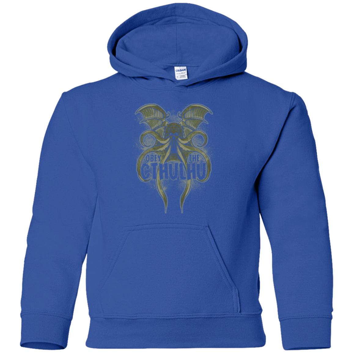 Sweatshirts Royal / YS Obey the Cthulhu Youth Hoodie