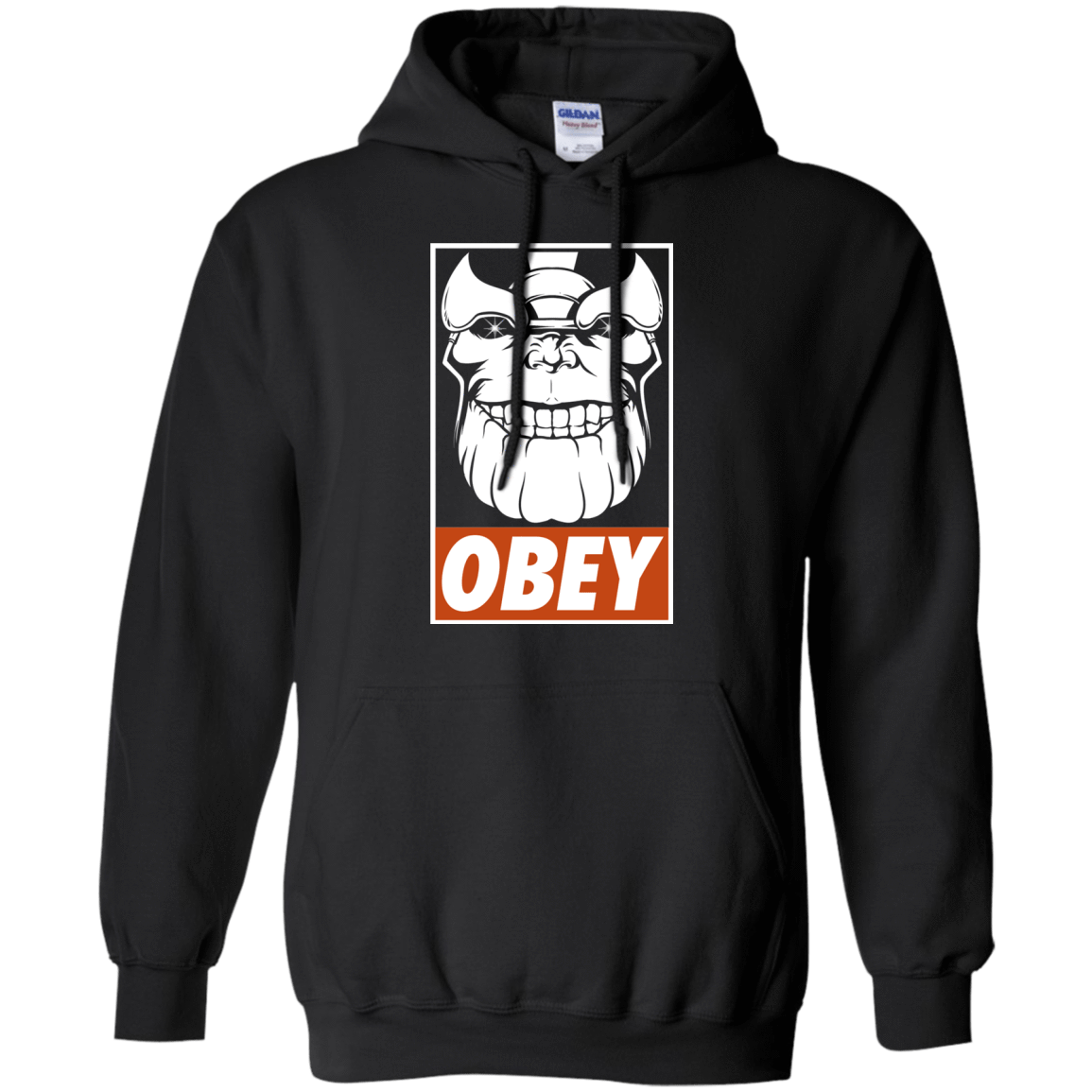 Sweatshirts Black / S Obey the Titan Pullover Hoodie