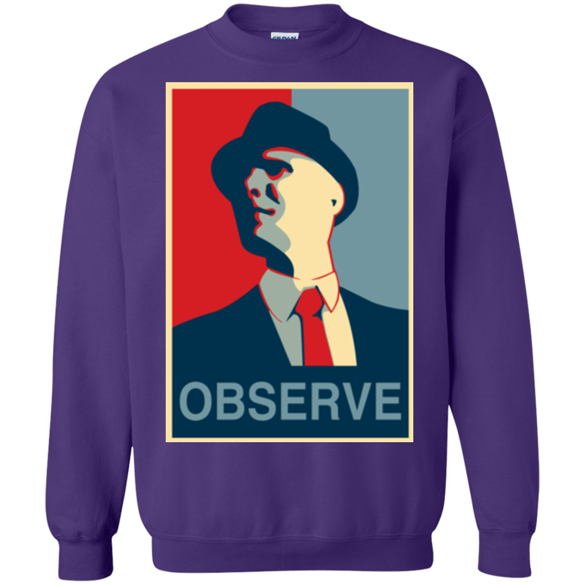 Sweatshirts Purple / Small Observe Crewneck Sweatshirt